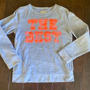 Crewcuts “The Best” size 6/7 shirt.